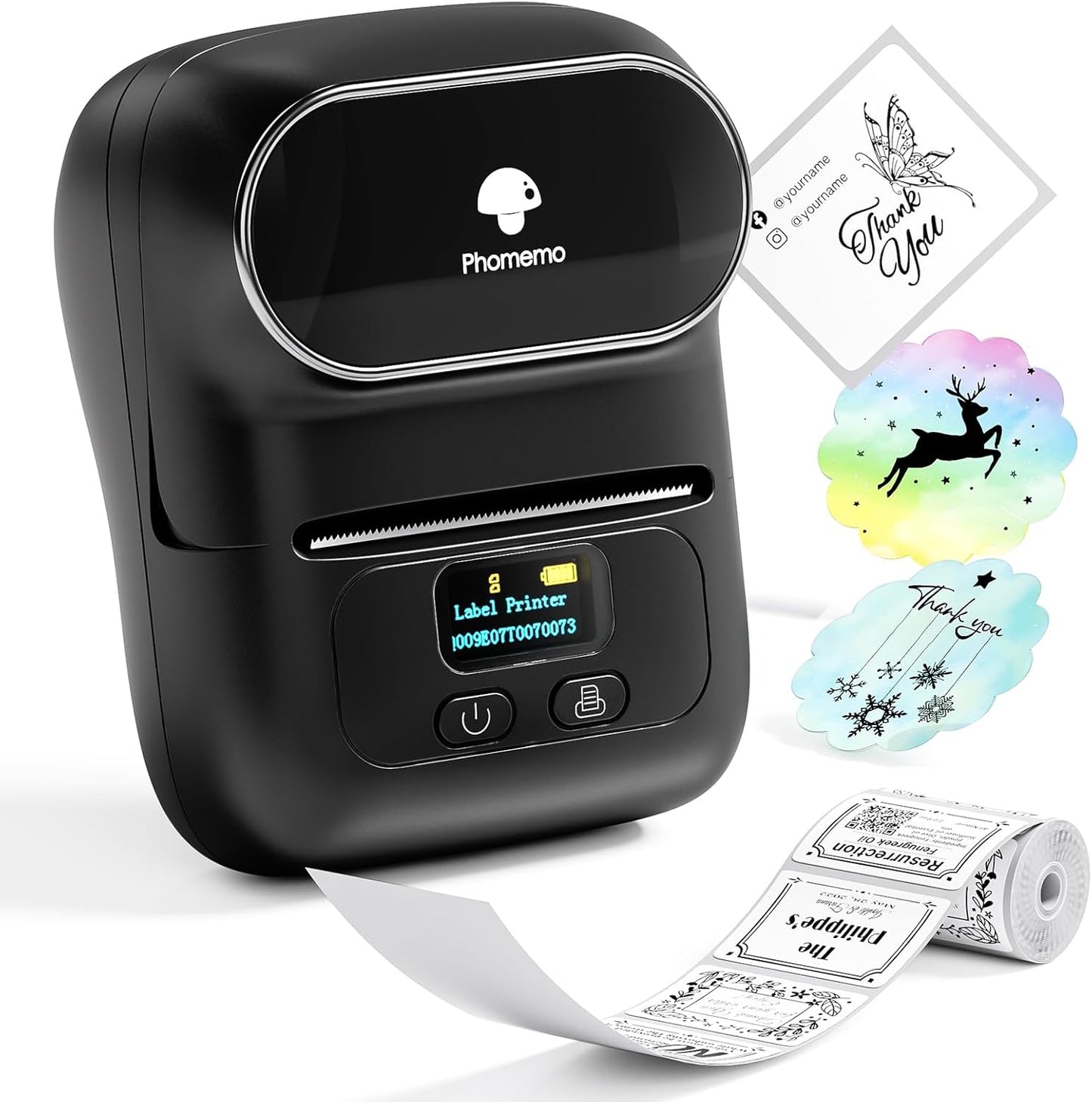 Phomemo M110 - Portable Label Maker -For Home/ Office/Outdoor Use