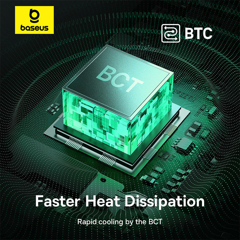 Baseus GaN5 Fast Charger (mini) 1C 25W EU - Cluster Black (with: Baseus Dynamic 3 Cable Type-C to Type-C 100W 1m Cluster Black)