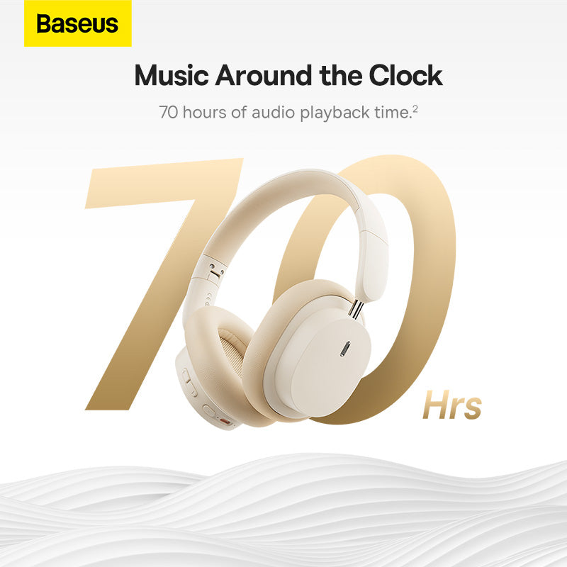 Baseus - Bowie D05 - Wireless Headphones - Deep Bass, Bluetooth 5.3 - Music, Gaming