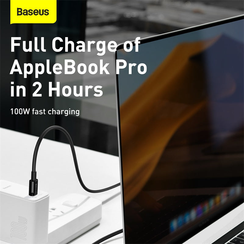 Baseus Superior Series Fast Charging Data Cable Type C to Type C 100W 1M