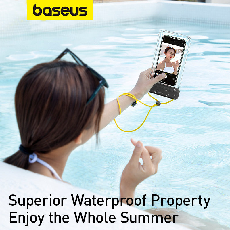 Baseus Let's Go Slip Cover Waterproof Pouch Casing with Lanyard