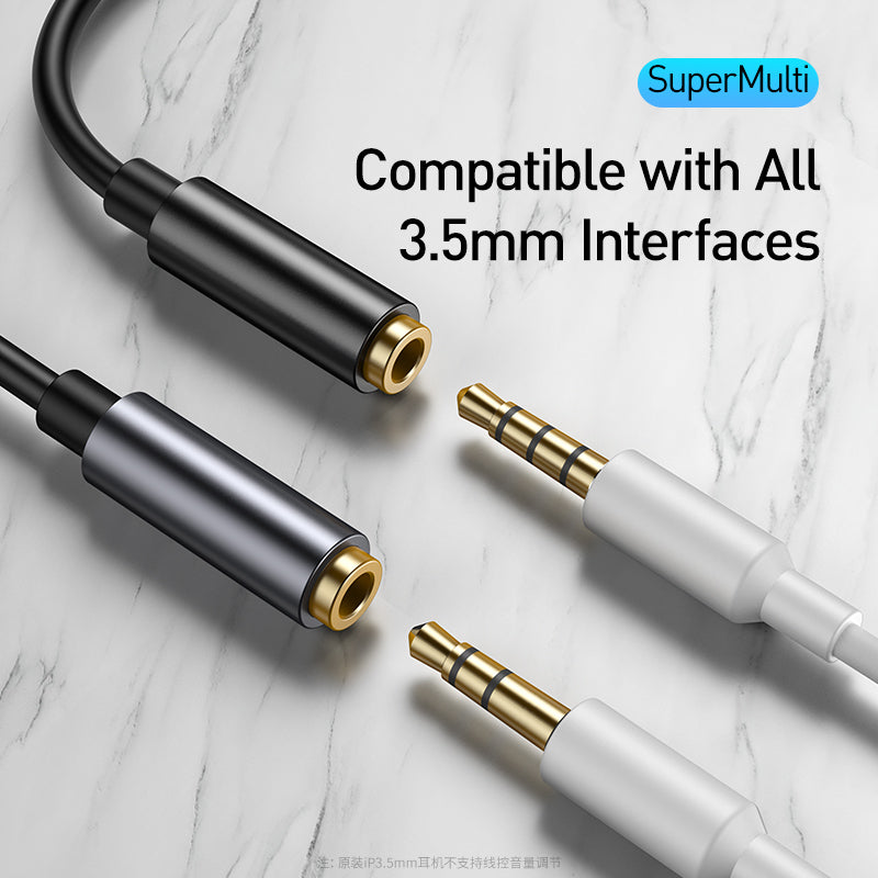 Baseus - L54 - Type C to 3.5mm Adapter - Audio, Durable - Music, Phones