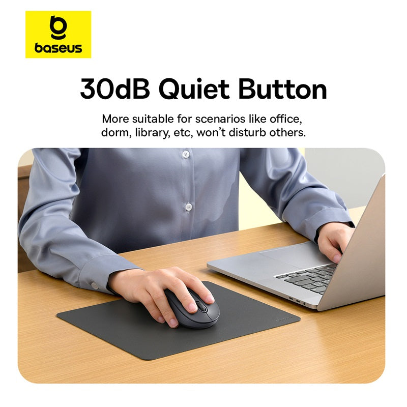 Baseus F02 Ergonomic Wireless Mouse (Without Battery)