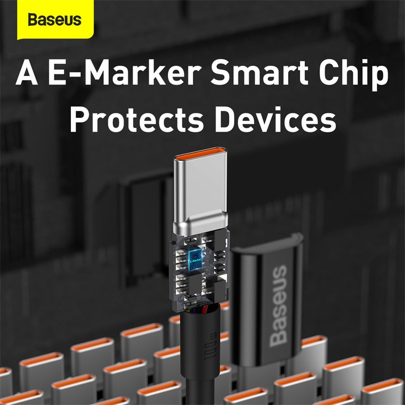 Baseus Superior Series Fast Charging Data Cable Type C to Type C 100W 1M