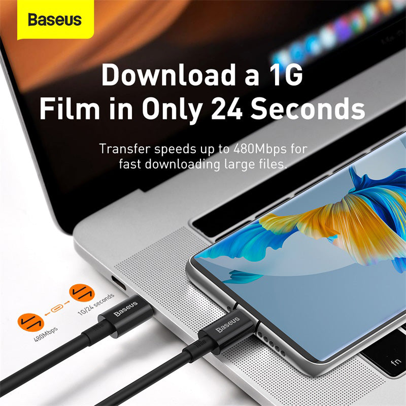 Baseus Superior Series Fast Charging Data Cable Type C to Type C 100W 1M