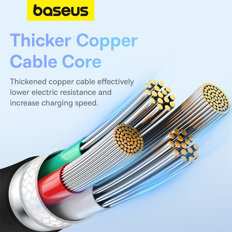 Baseus Pudding Series Fast Charging Cable USB to Type C 100W - 2m
