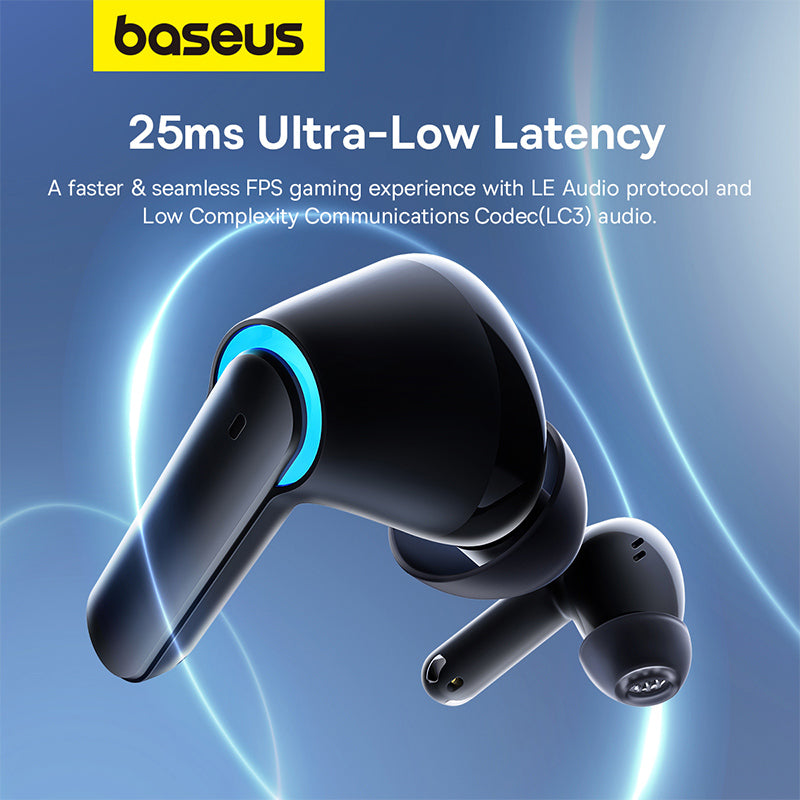 Baseus - AeQur G10 - TWS Wireless Earphones - Bluetooth 5.3, Touch Control - Fitness, Calls
