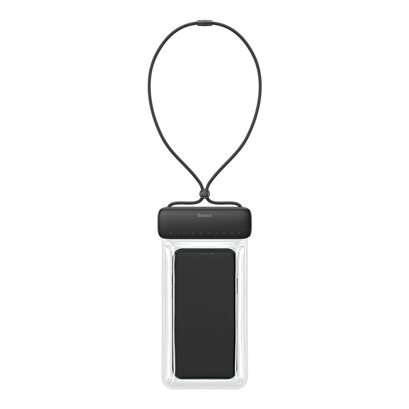 Baseus Let's Go Slip Cover Waterproof Pouch Casing with Lanyard Black