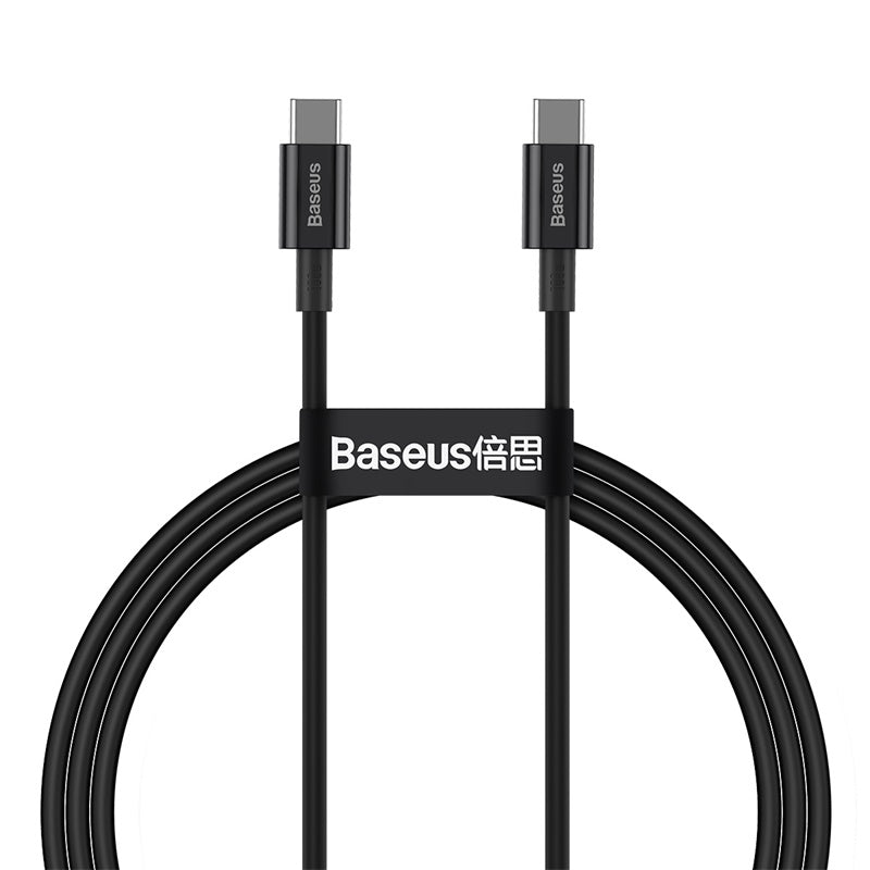 Baseus Superior Series Fast Charging Data Cable Type C to Type C 100W 1M