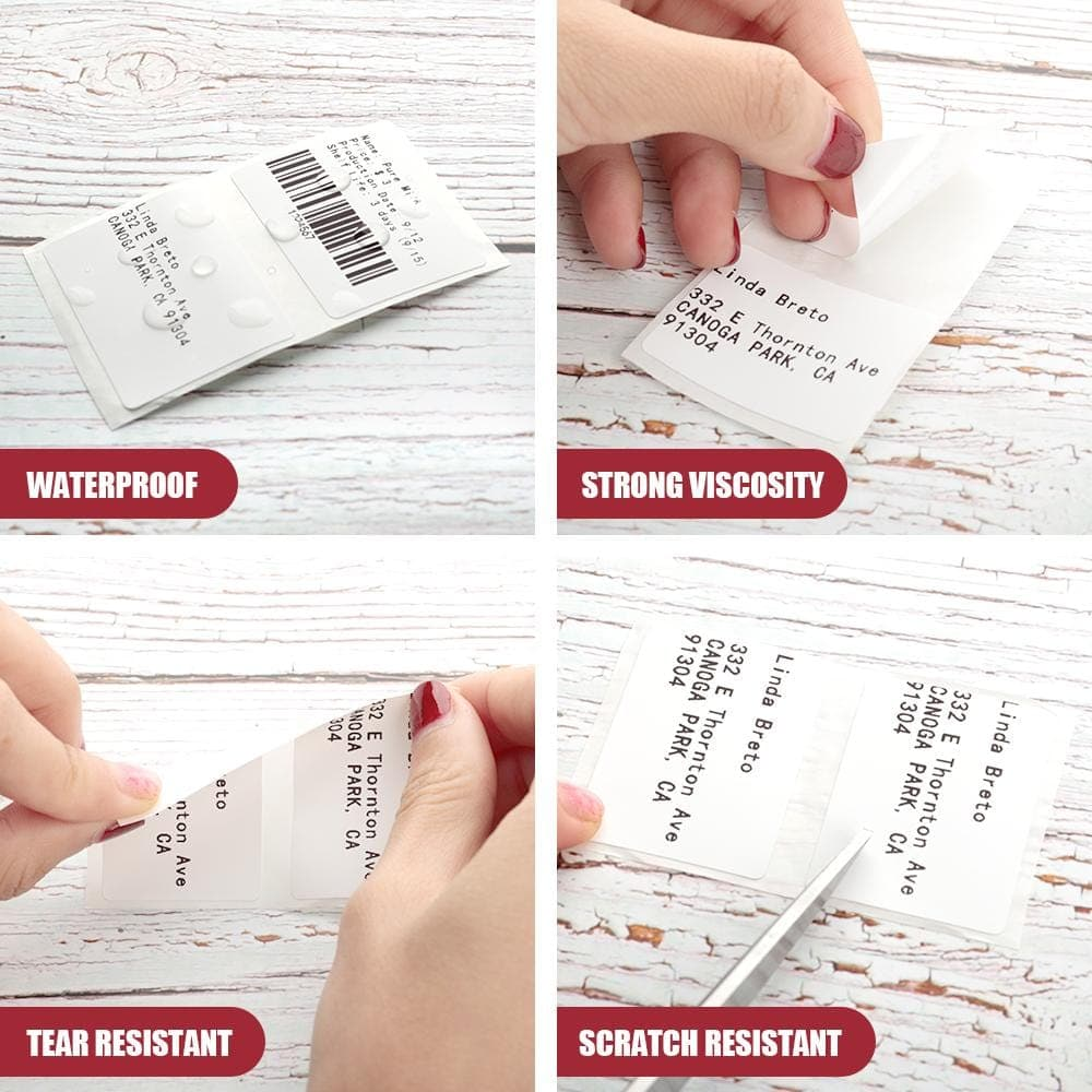 Phomemo White Thermal Label for M110/M200/M220 -3 Roll