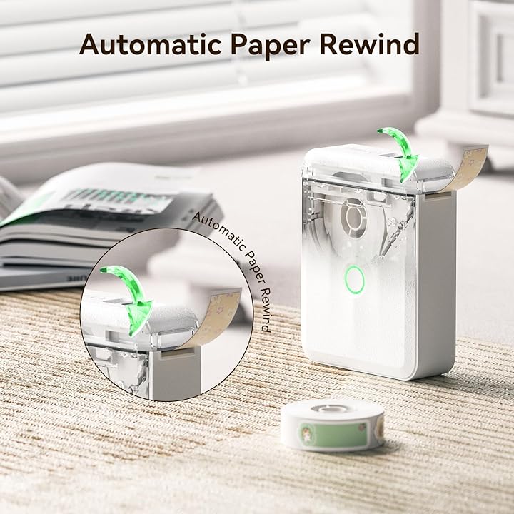 NIIMBOT D110M Portable Upgraded Label Printer with Clear Printing - For Home Use