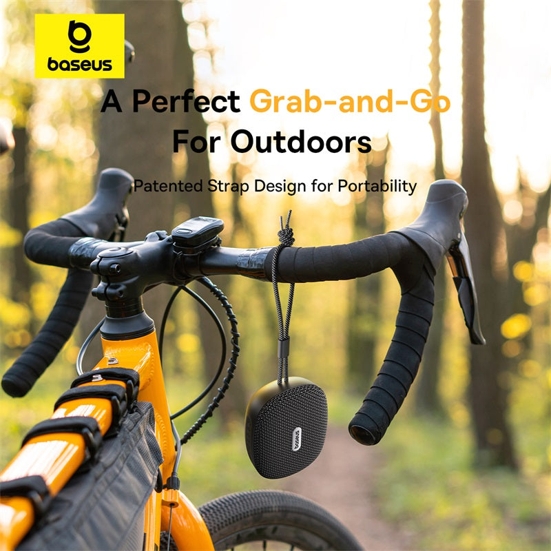 Baseus - AeQur 35 Pro - Portable Wireless Speaker - Powerful Bass, Bluetooth 5.3 - Outdoors, Parties