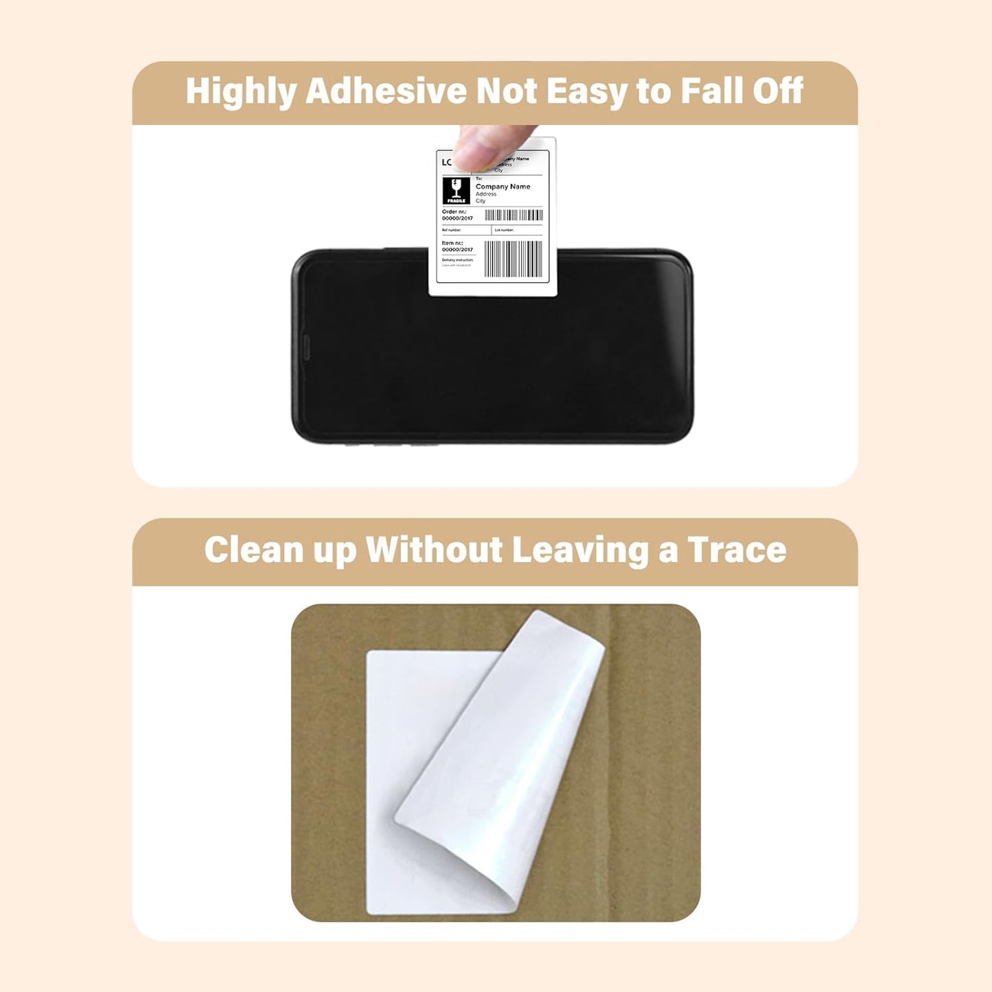 HPRT Thermal Labels for T20 Label Printer