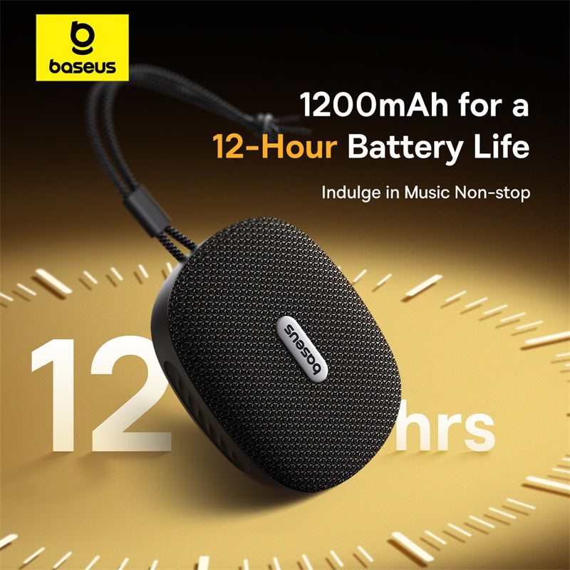 Baseus - AeQur 35 Pro - Portable Wireless Speaker - Powerful Bass, Bluetooth 5.3 - Outdoors, Parties