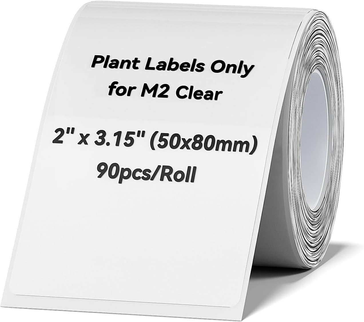 Niimbot Thermal Transfer Label For M2 Label Printer 50x80mm-90pcs Clear