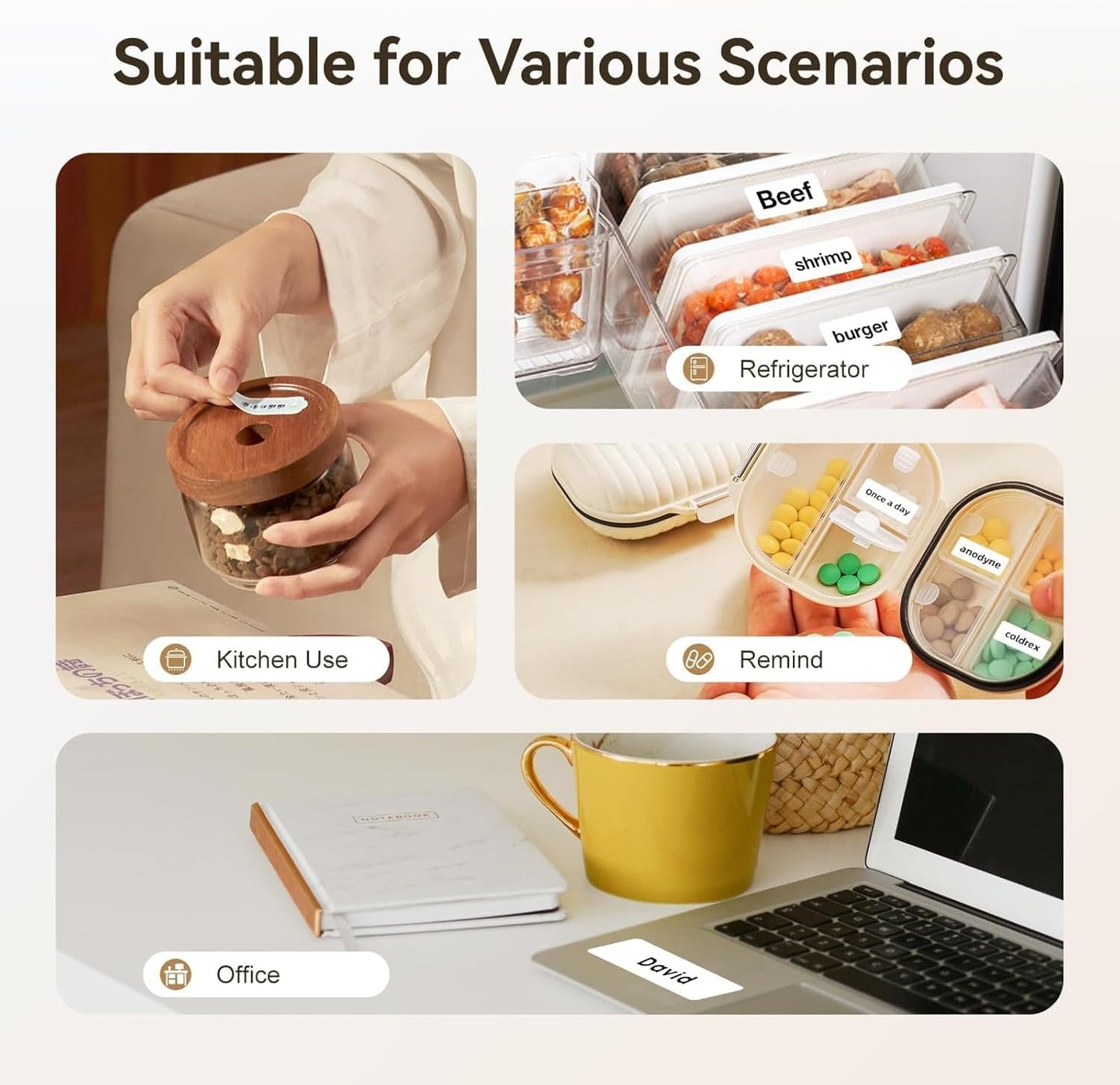 NIIMBOT D11H - Portable Label Printer - For Narrow-format Precise Printing