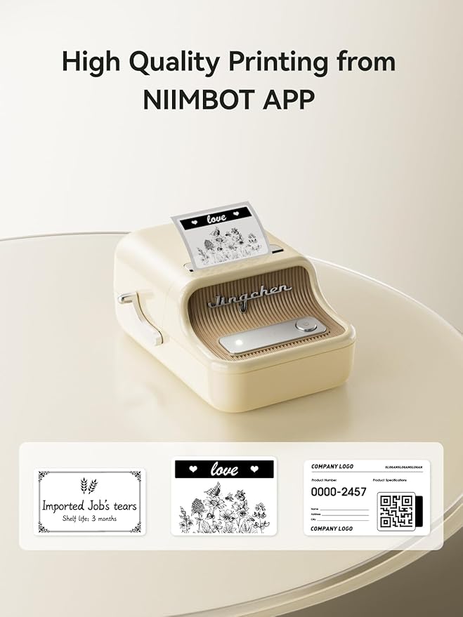 NIIMBOT B21 - White Large-format & High-speed Printer - For Warehouses