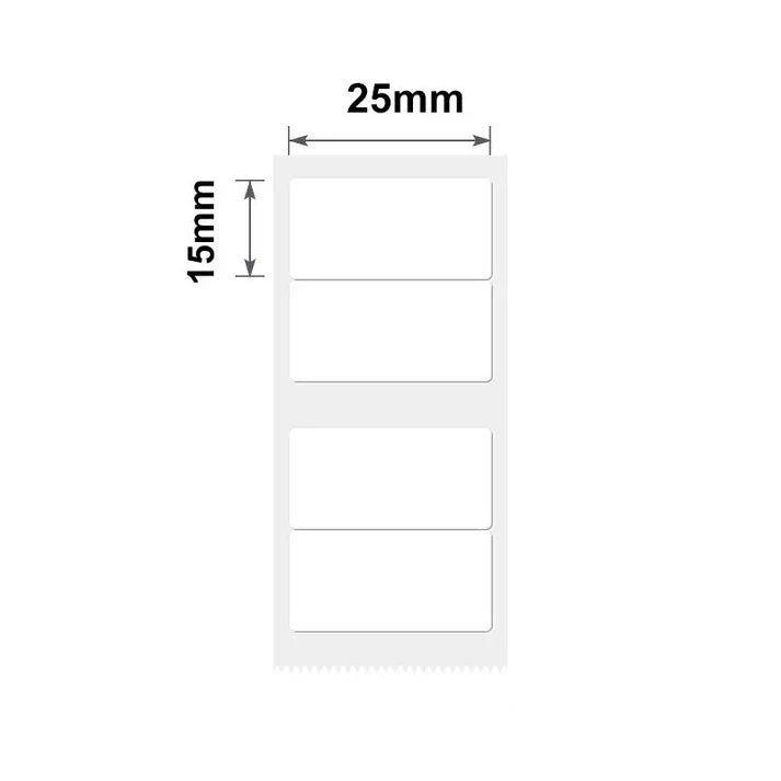 Niimbot White Series Thermal Label for B21/B1/B3S 25x15mm 2 - 460pcs