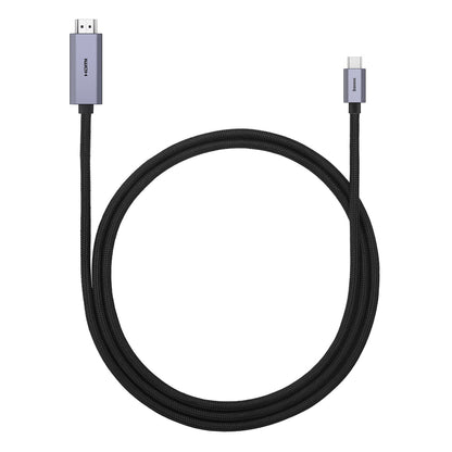 Baseus High Definition Series Type-C to HDMI 2.0 4K 60Hz Adapter 1M Cable Black