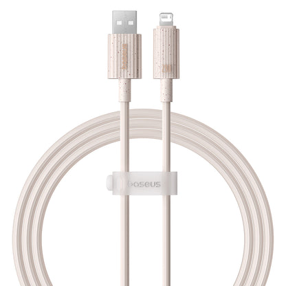 Baseus Habitat Series Fast Charging Cable USB to iP 2.4A wheat pink
