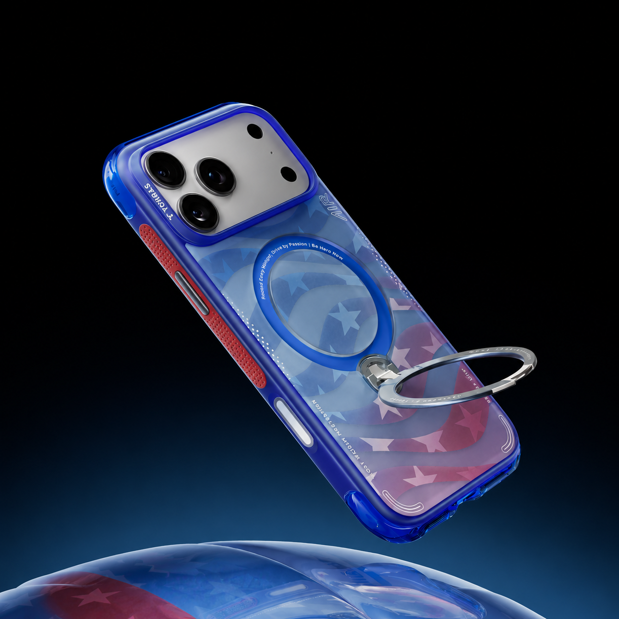 Torras iPhone 17 MagSafe 360 Kickstand Case USA Football Edition