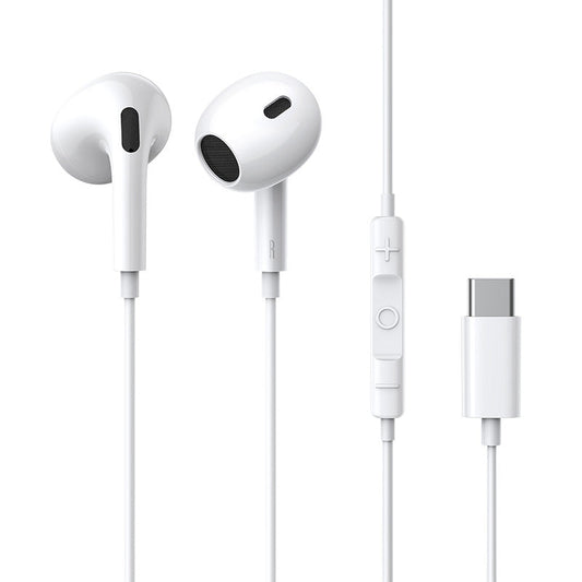Baseus - Encok CZ17 - Semi-In-Ear Wired Earphones - Moon White, Clear Sound - Casual Use