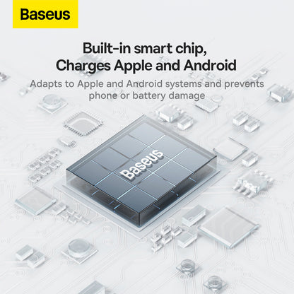 Baseus Compact Quick Dual-Port Charger 10.5W, 2x USB Type-A