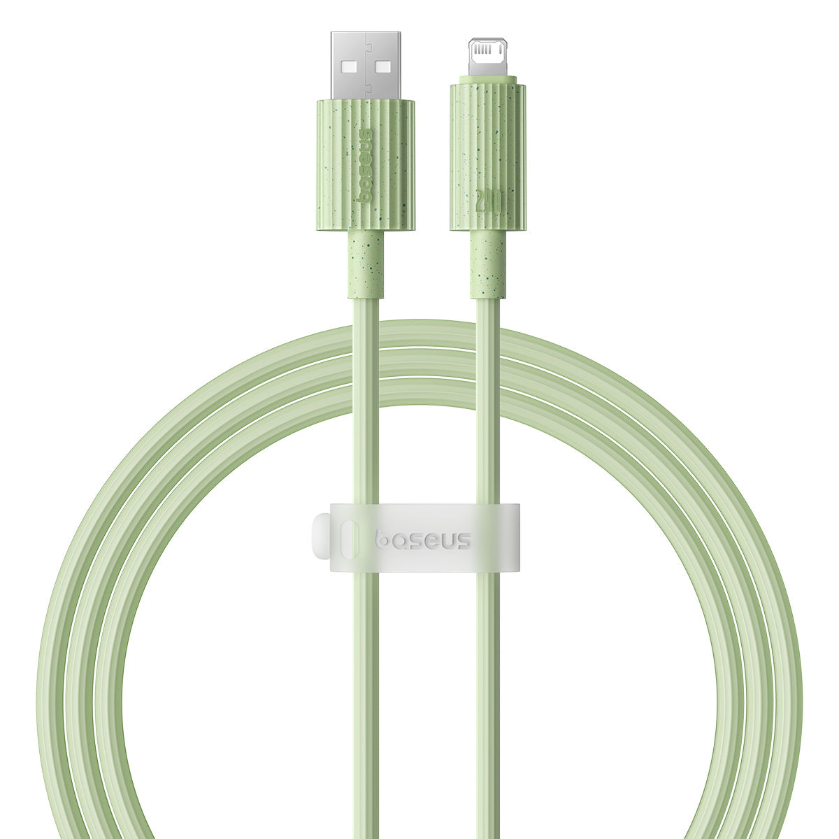 Baseus Habitat Series Fast Charging Cable USB to iP 2.4A natural green