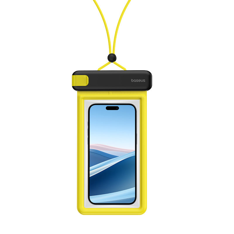 Baseus DeepDive Series Clip-on Air-Bag Waterproof Phone Pouch Black