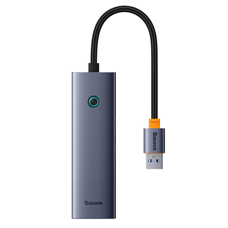 Baseus Ultrajoy Series 4-Port USB 3.0 Smart HUB Space Grey