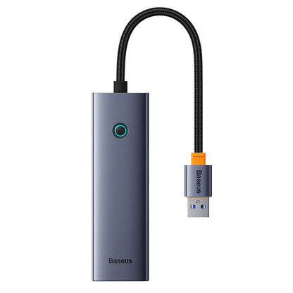 Baseus Ultrajoy Series 4-Port USB 3.0 Smart HUB Space Grey
