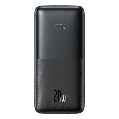 Baseus Bipow Pro Digital Display Fast Charge Power Bank 10000mAh 20W Black