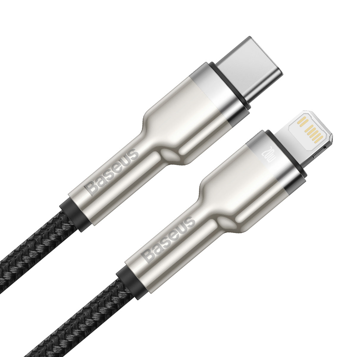 Baseus Cafule Series Metal Type-C to Lightning 20W Data Charging Cable 1m