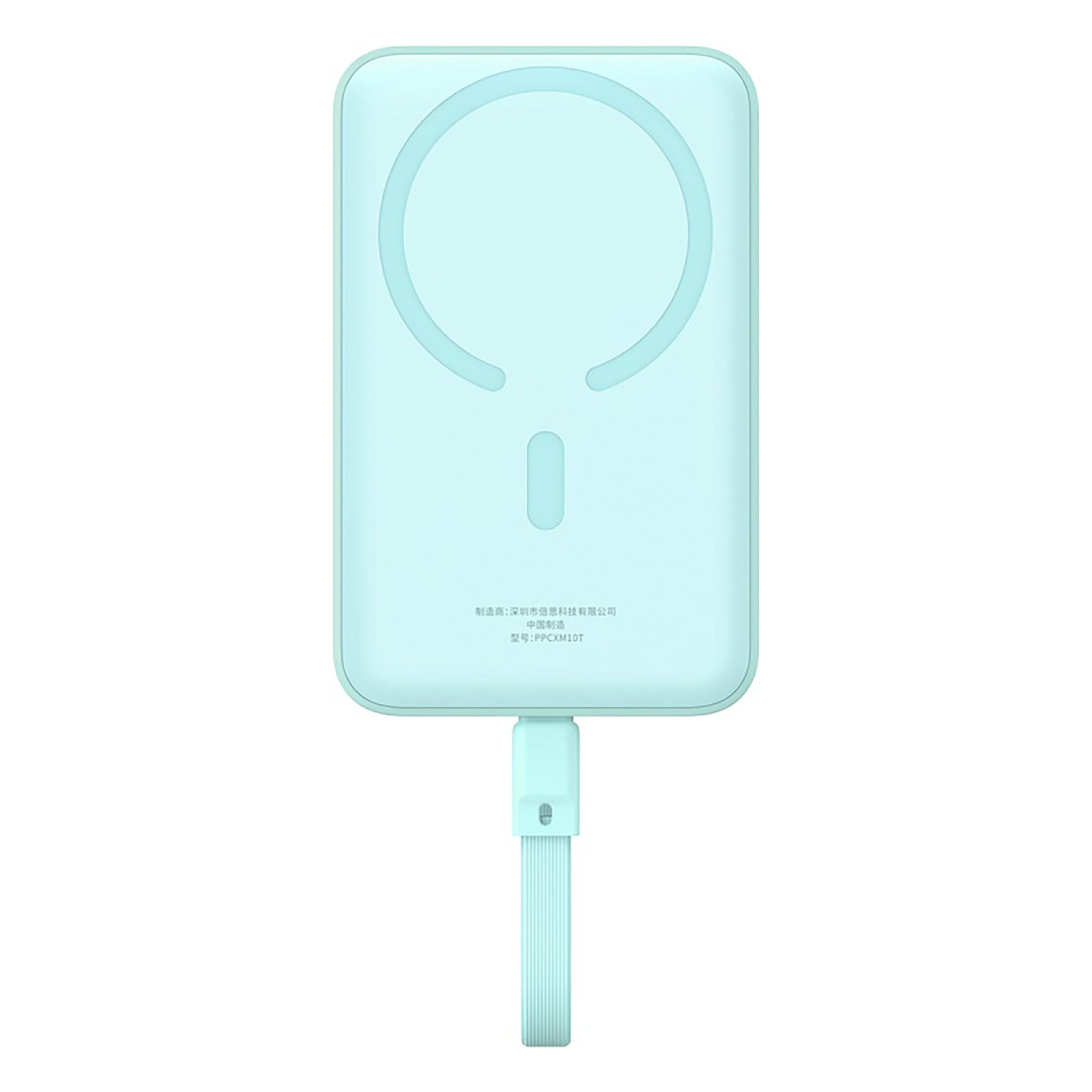 Baseus Magnetic Mini 30W Wireless Power Bank Type-C 10000mAh Peppermint Blue