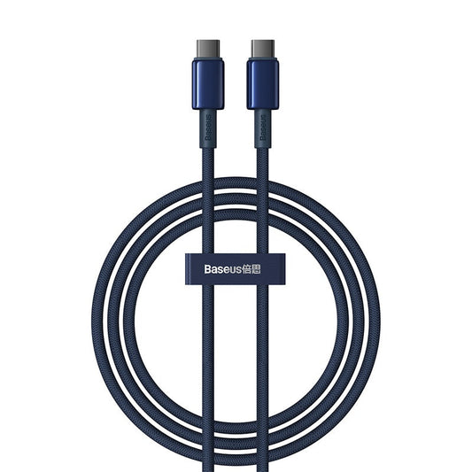 Baseus Tungsten Gold Fast Charging Data Cable Type C to Type C 100W