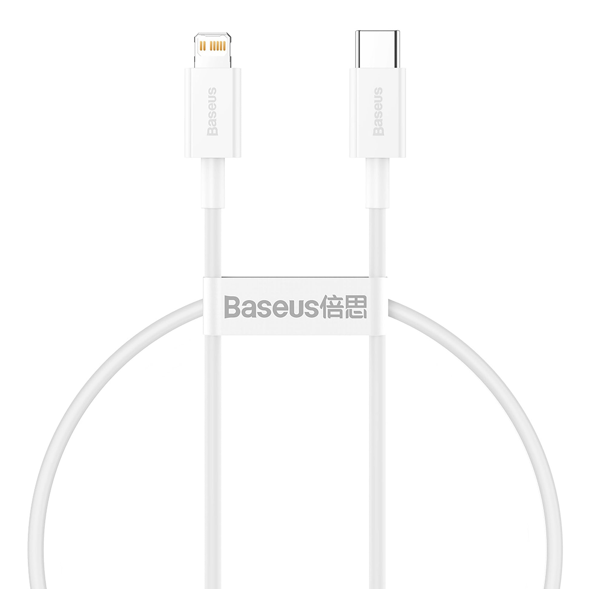 Baseus Superior Series 20W Fast Charging Data Cable Type-C to iP PD white