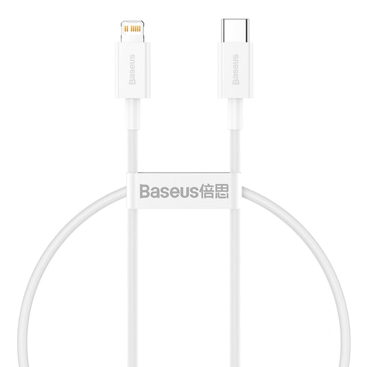 Baseus Superior Series 20W Fast Charging Data Cable Type-C to iP PD white