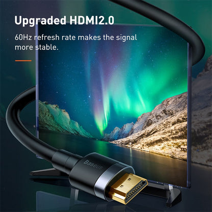 Baseus Cafule 4KHDMI Male To 4KHDMI Male Adapter Cable 3m