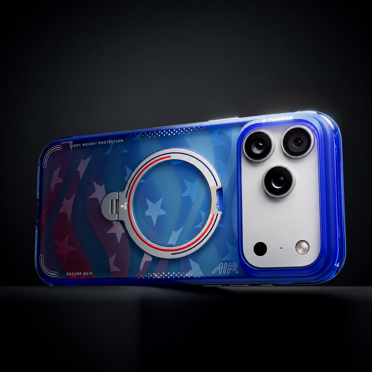 Torras iPhone 17 MagSafe 360 Kickstand Case USA Football Edition