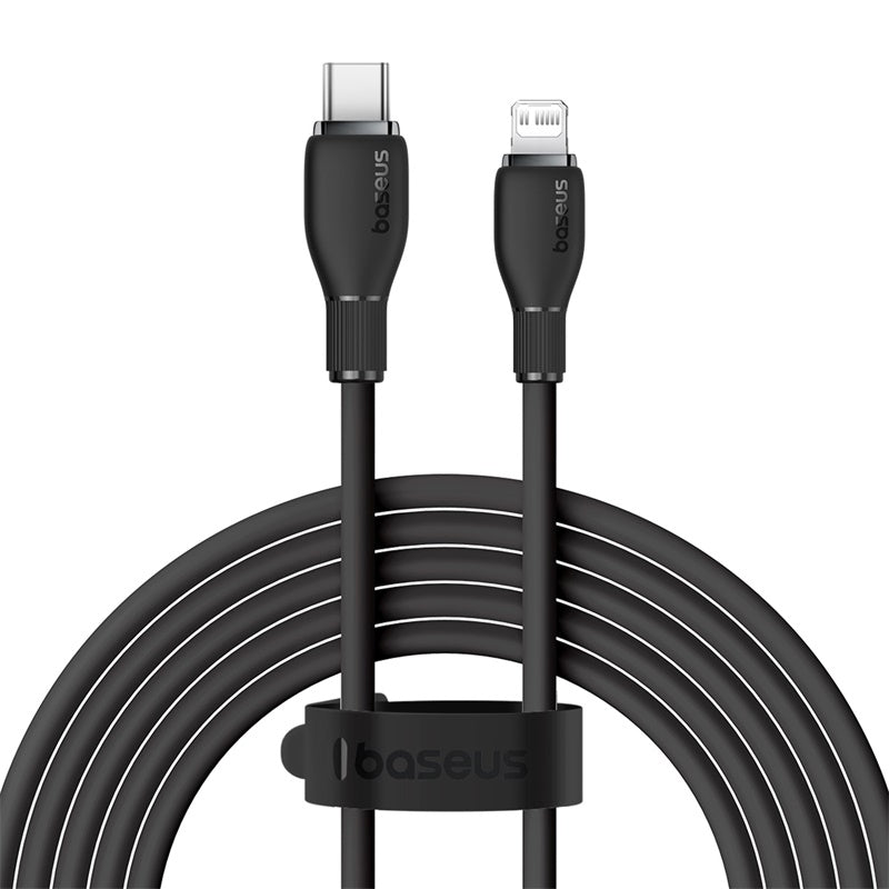 Baseus Pudding Series Fast Charging Cable Type C to iP 20W - 2m Cluster Black