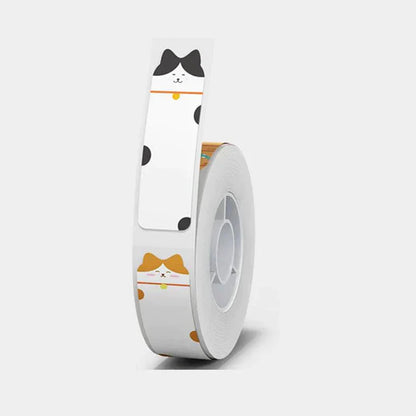 Niimbot Cute Series Thermal Label For D11/D110/D101 12x40mm-160pcs-Cat