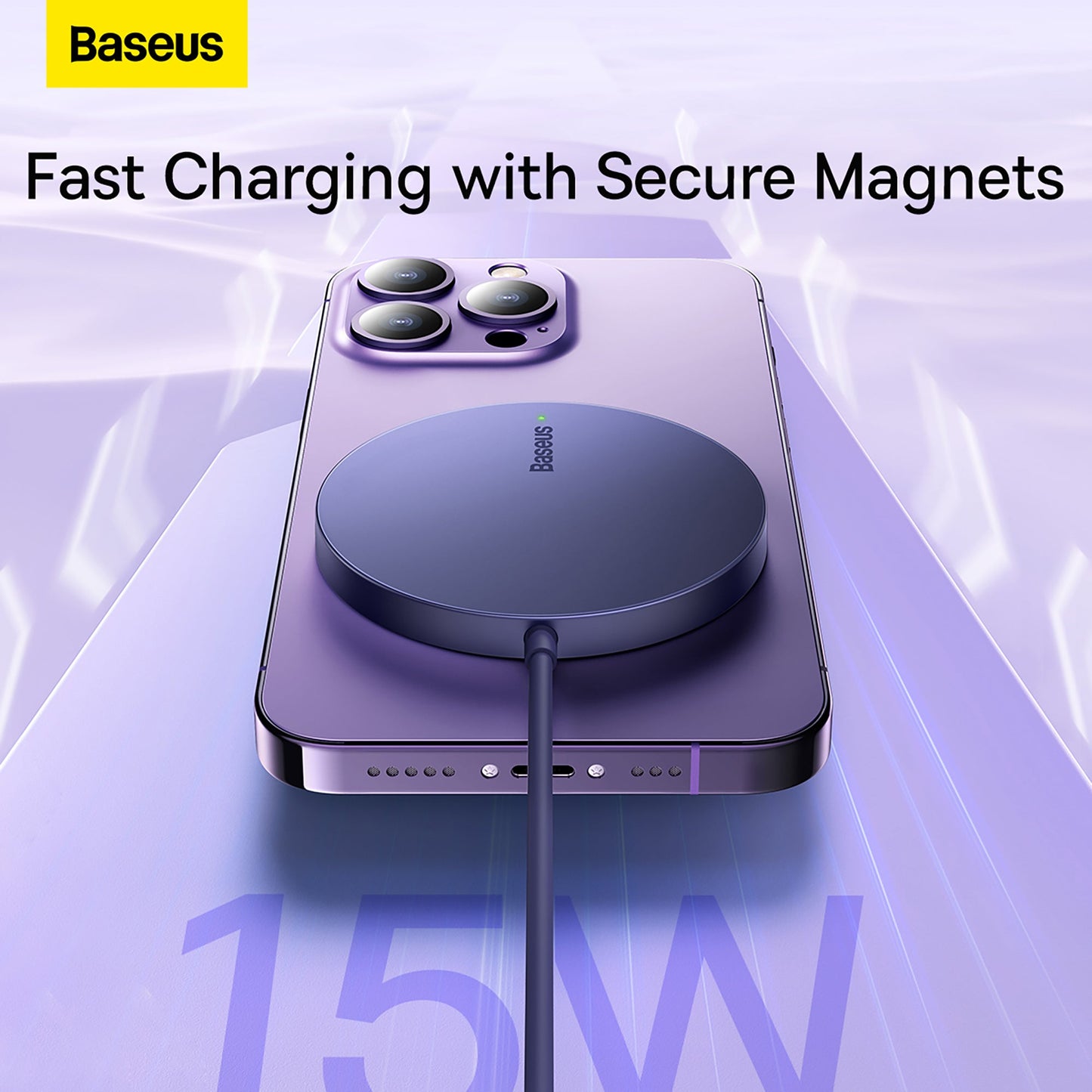Baseus Simple Mini3 15W Magnetic Wireless Charger