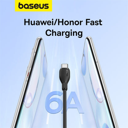 Baseus Pudding Series Fast Charging Cable USB to Type C 100W - 2m