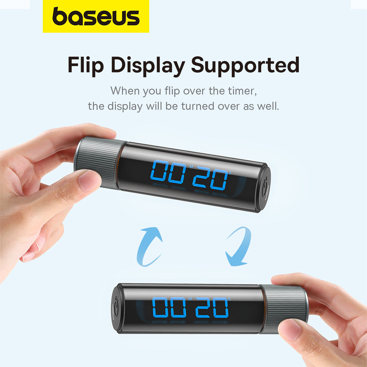Baseus Heyo Series Magnetic Countdown Timer Cluster Black