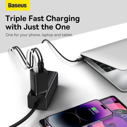 Baseus GaN5 Pro Fast Charger 2C+U 65W EU Adapter