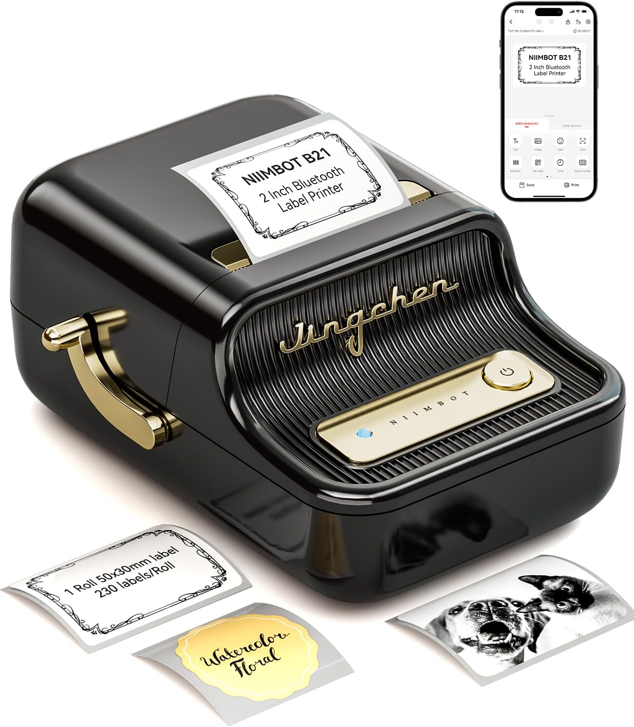 Niimbot B21 - Portable Thermal Label Printer - Niimbot Online