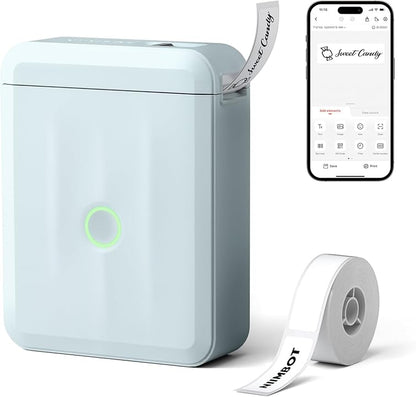NIIMBOT D110M - Portable Upgraded Clearly Label Printer - Home Use Blue