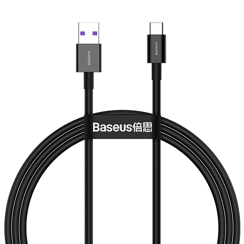Baseus Superior Series Fast Charging Data Cable USB to Type-C Black