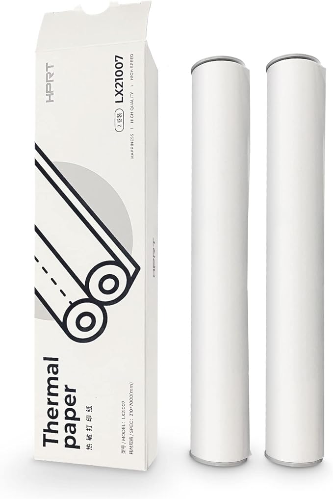 HPRT MT810 A4 Thermal Paper Roll & 2 Rolls Inside