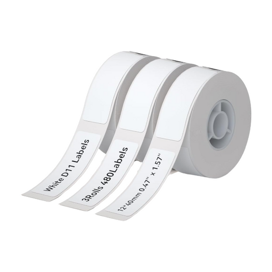 White Label Tape Set for D11/D110/D101 - Niimbot Online